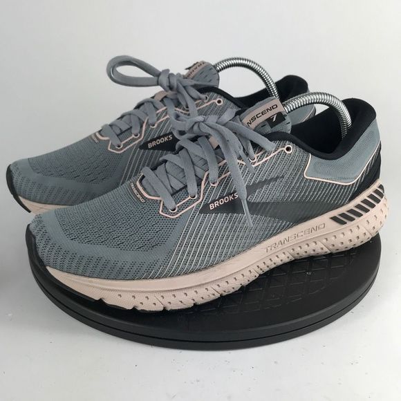 Brooks Shoes - Brooks Transcend 7 Gray Athletic Running Shoes 1203191B074 Women’s Size 11